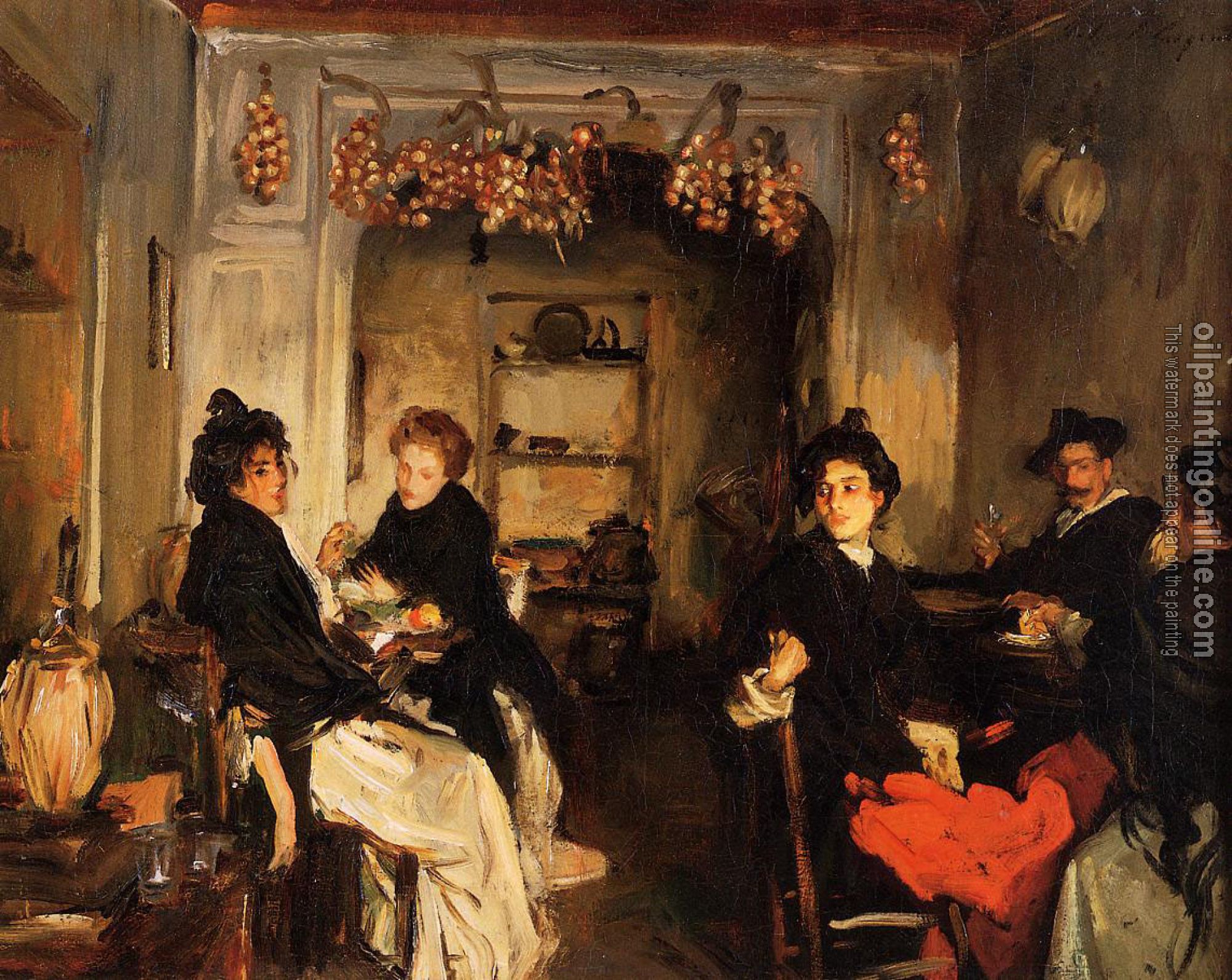 Sargent, John Singer - Venetian Wineshop